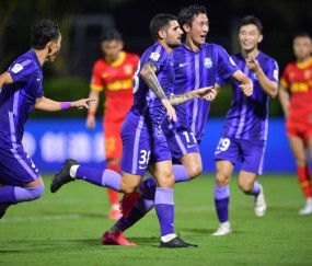 足彩310-梅里达首球谢维军双响 津门虎1231天后再轰4球